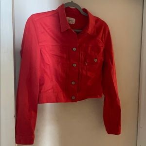 Levi’s Cropped Denim Jacket